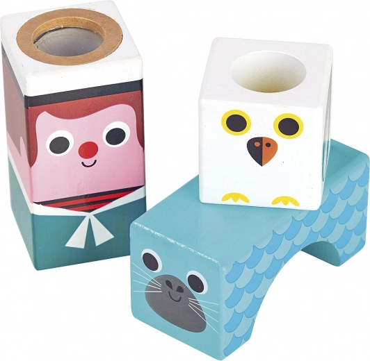 Ilustraciones marinas y colores atractivos