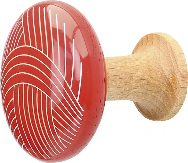 Diseño ornamental rojo