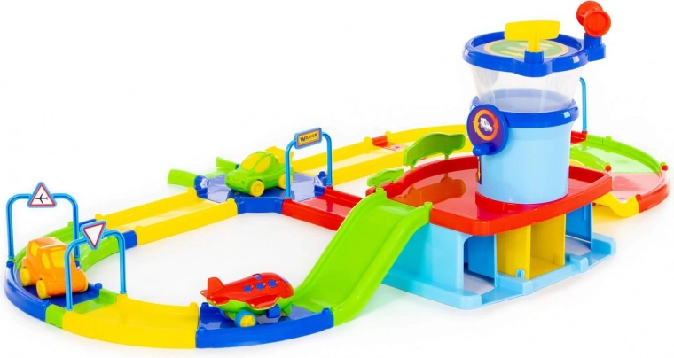 Torre de control y terminal para un juego realista