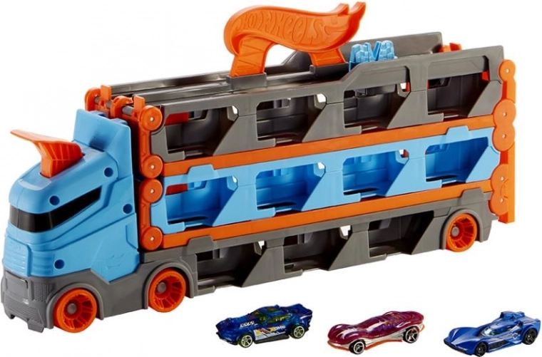 Transportador con capacidad para más de 20 cochecitos