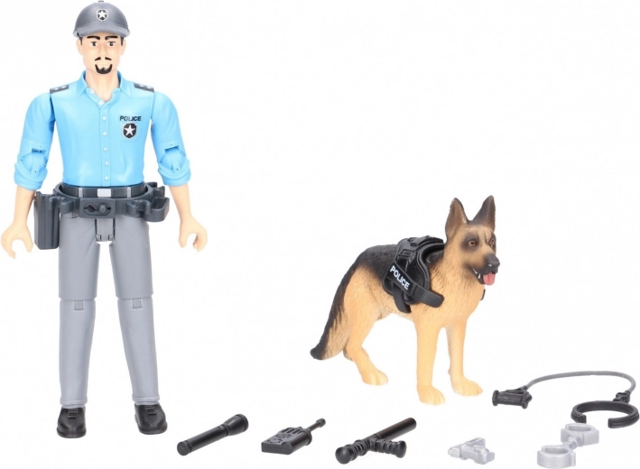 Figura móvil de policía