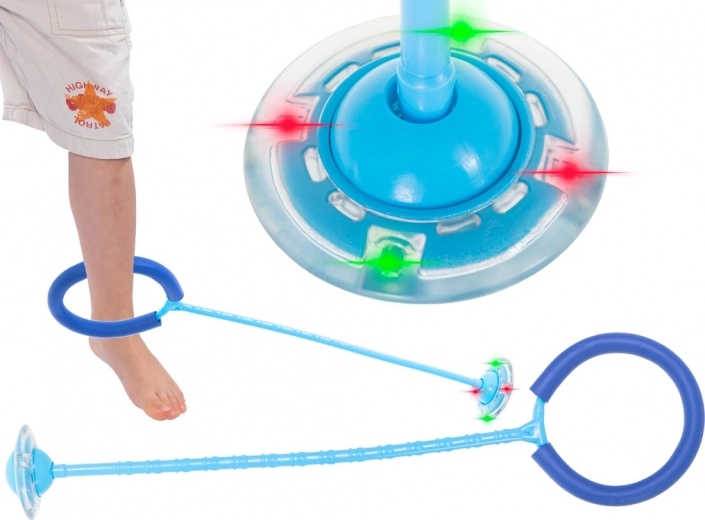 Luces LED que iluminan cada salto