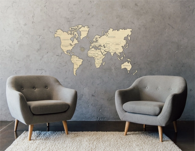 Elegancia natural de madera