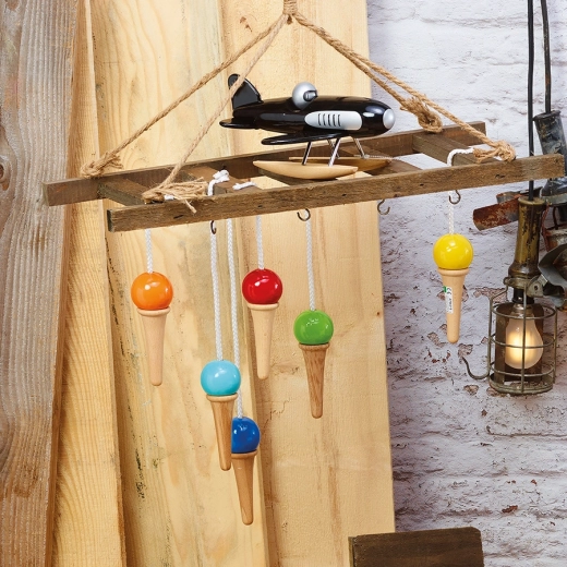 Un complemento divertido para la habitación infantil y para el patio de recreo