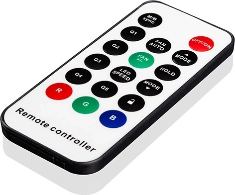 Control de la iluminación y las RPM con un solo clic