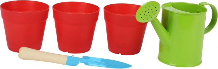 Macetas reutilizables con drenaje