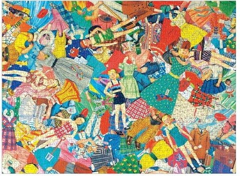 Collage nostálgico lleno de detalles