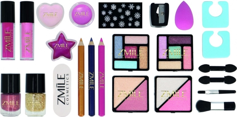 Set completo para ojos, labios y uñas
