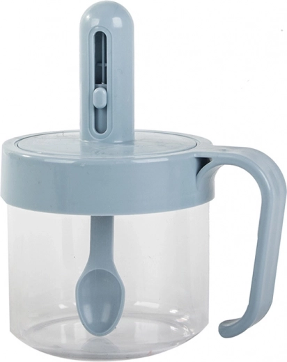 Cucharita integrada con dosificación deslizante