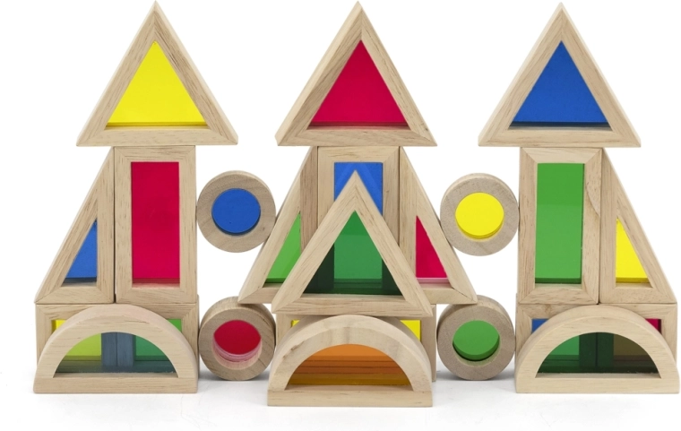 Colores y formas llamativos