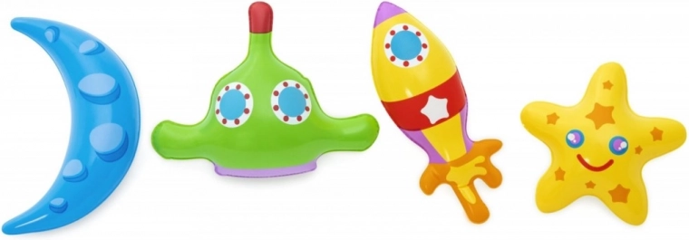 Tres aros inflables iguales