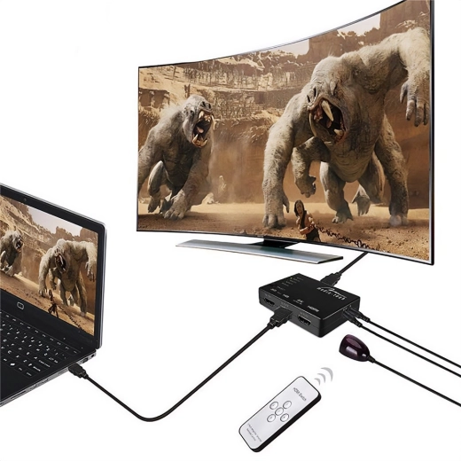 Control remoto y sencillo Plug & Play
