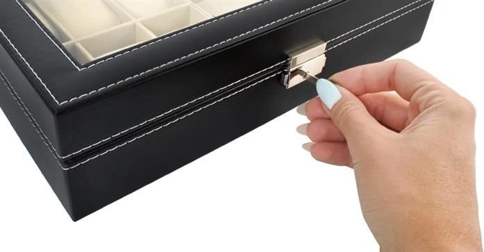 Tapa con cerradura para transporte seguro