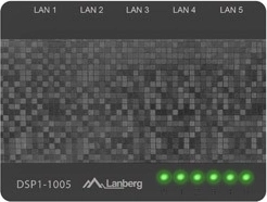 Conexión gigabit rápida en 5 puertos