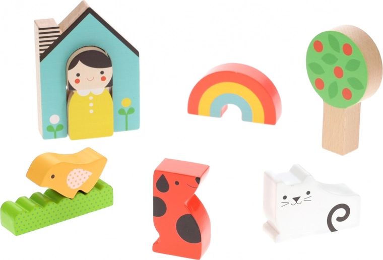 Figuras de colores para desarrollar la fantasía