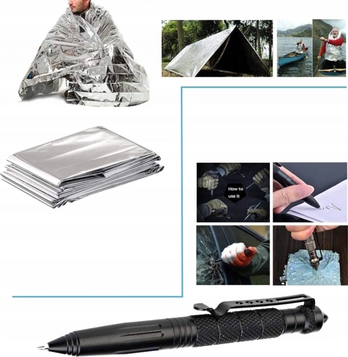 Manta térmica de emergencia para confort térmico