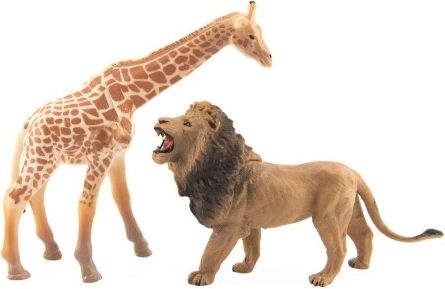 La jirafa y el león: personajes favoritos de los juegos infantiles