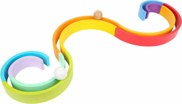 Incluye 2 canicas de madera