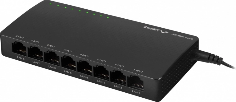 Conectividad gigabit rápida sin configuración