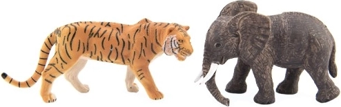 El tigre y el elefante: especies emblemáticas del safari