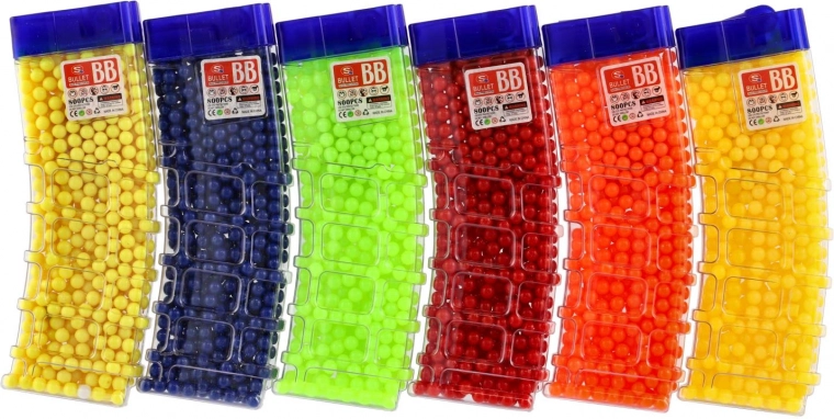 Seis colores vivos para un juego más divertido