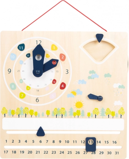 Todo en uno: hora, clima y fecha