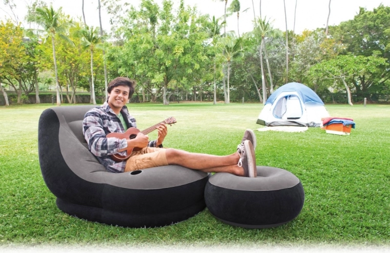 Ligera y portátil para casa y camping