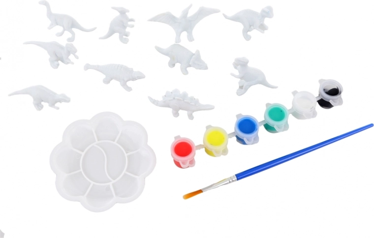 Diferentes formas de dinosaurios para más diversión