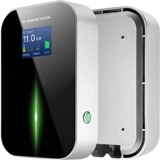 Carga AC rápida de 11 kW con una pantalla clara