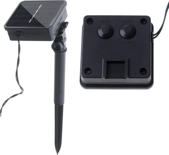 Alimentación solar y encendido automático