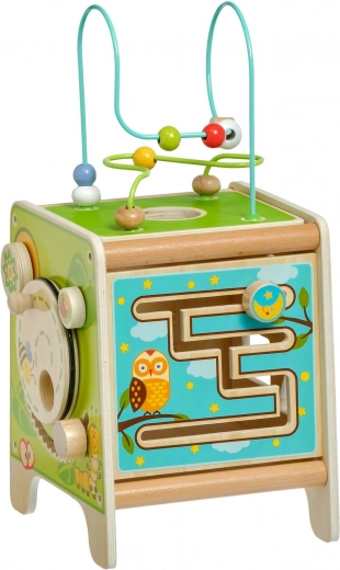 Laberinto de cuentas para la motricidad fina