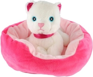 Camita rosa como parte del juego