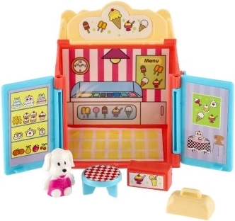 Heladería llena de dulce fantasía