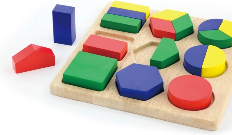 Aprendizaje de colores y formas desde los primeros pasos