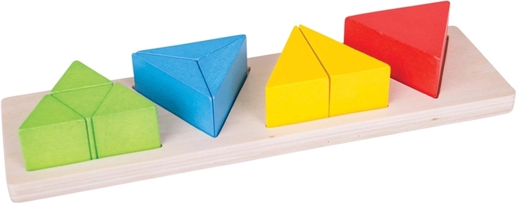 Fracciones triangulares para aprender matemáticas jugando