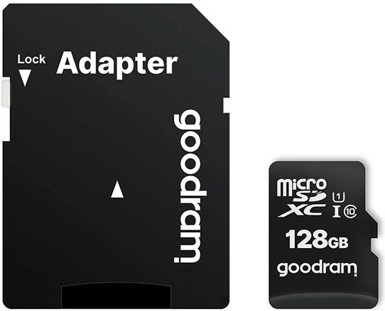 Adaptador incluido en el paquete