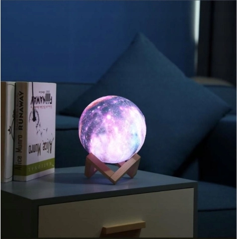 Textura realista de la luna gracias a la impresión 3D