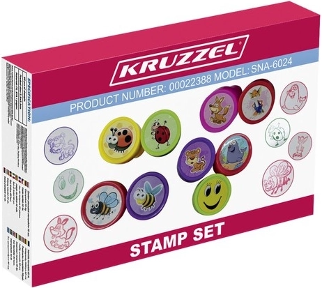 Variada colección de sellos
