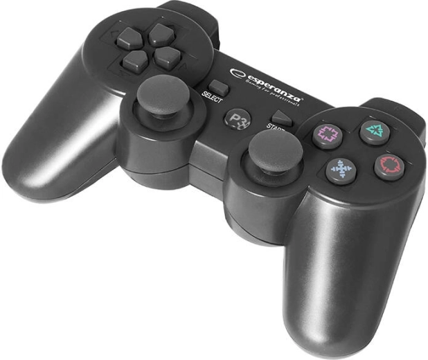 Control preciso: 2 joysticks y 12 botones