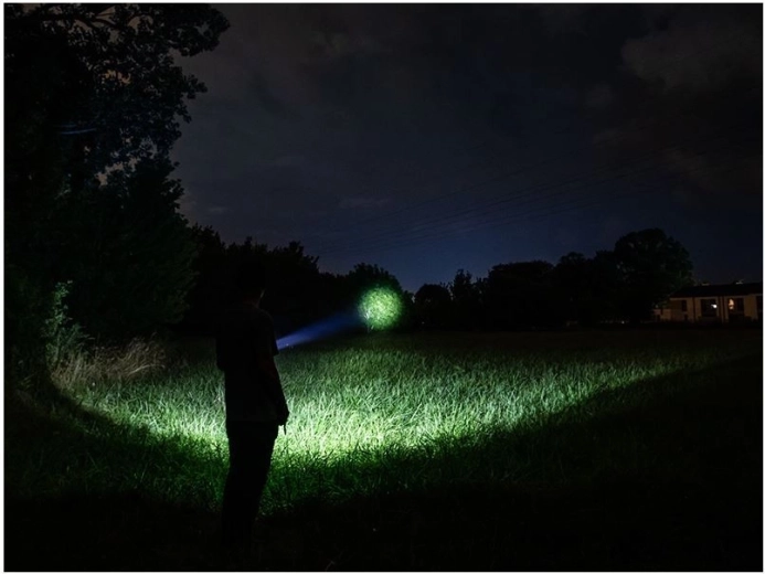 Potente flujo luminoso