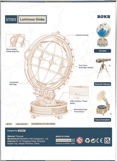 Lupa mecánica para lectura detallada
