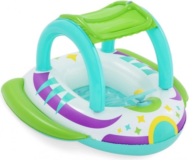 Toldo con protección UV para juegos acuáticos tranquilos