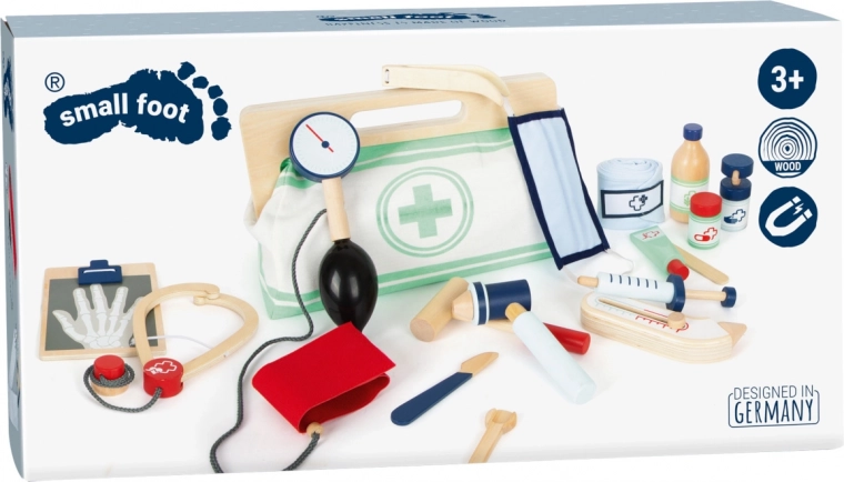 Equipamiento completo para un juego de médico realista