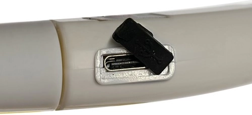 Carga USB y fácil ajuste de longitud