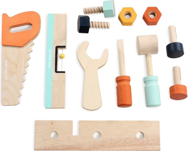 Set de herramientas de 12 piezas para pequeños manitas