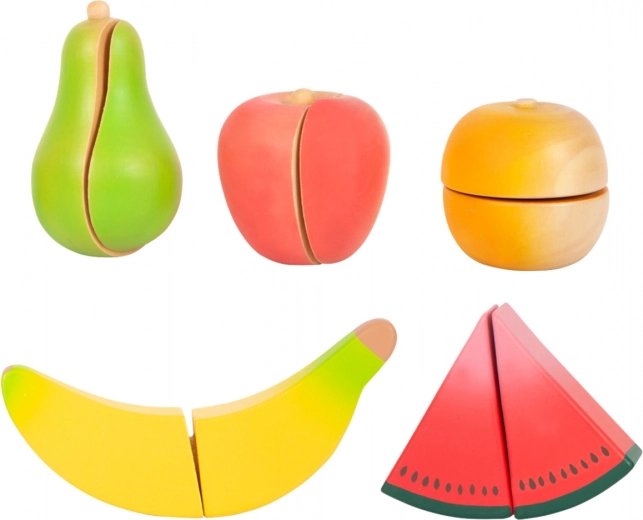 Frutas realistas con velcro