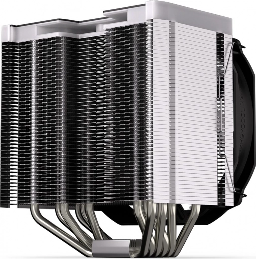 Seis heatpipes y aletas densas