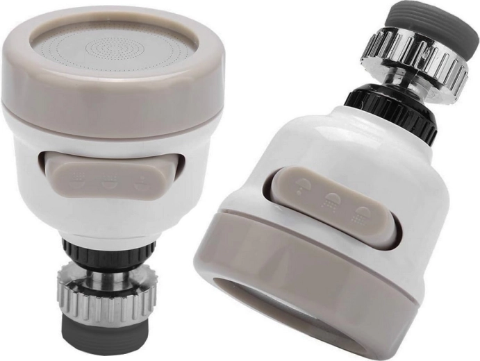 Tres modos de pulverización flexibles