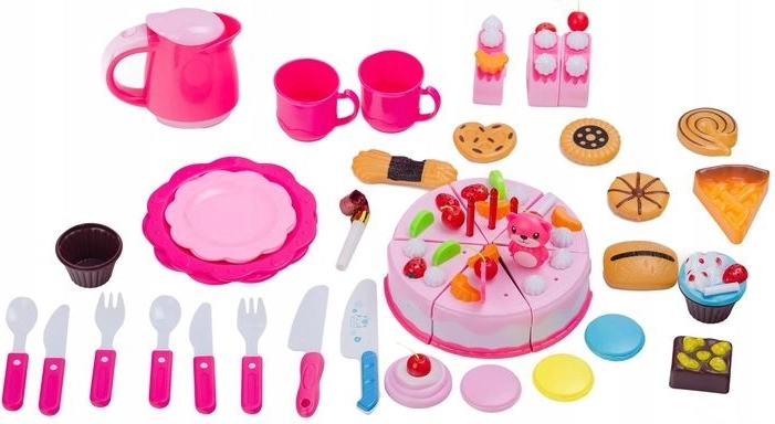 Juego de café completo y dulces