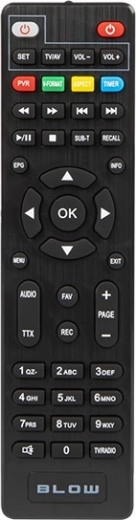 Control cómodo al alcance de la mano